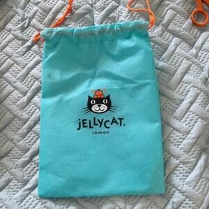 Jellycat Authentic London Drawstring Dust Bag‎ Pouch 10.5" X 7.75"
